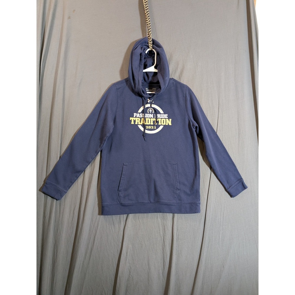 Under Armour Long Sleeve Pull Over Hoodie Size Large